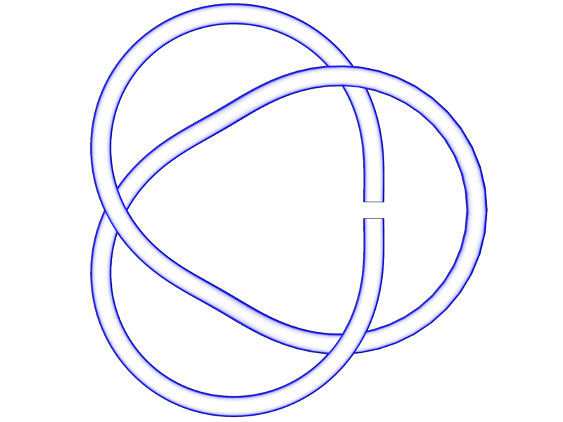 Trefoil Knoten