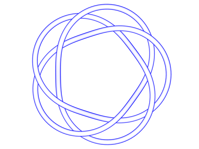 Torus Knoten (5,3)