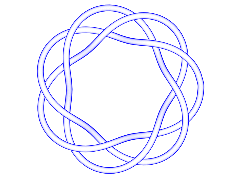 Torus Knoten (7,3)