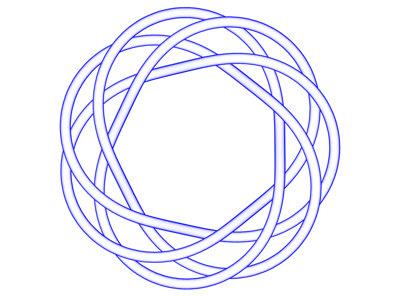 Torus Knoten (7,4)